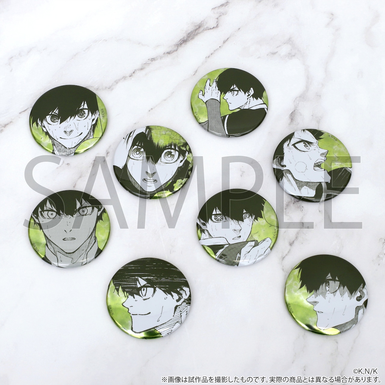 ブルーロック 潔世一 玉座 缶バッジ 70点 ブルーロック ヴィンテージ