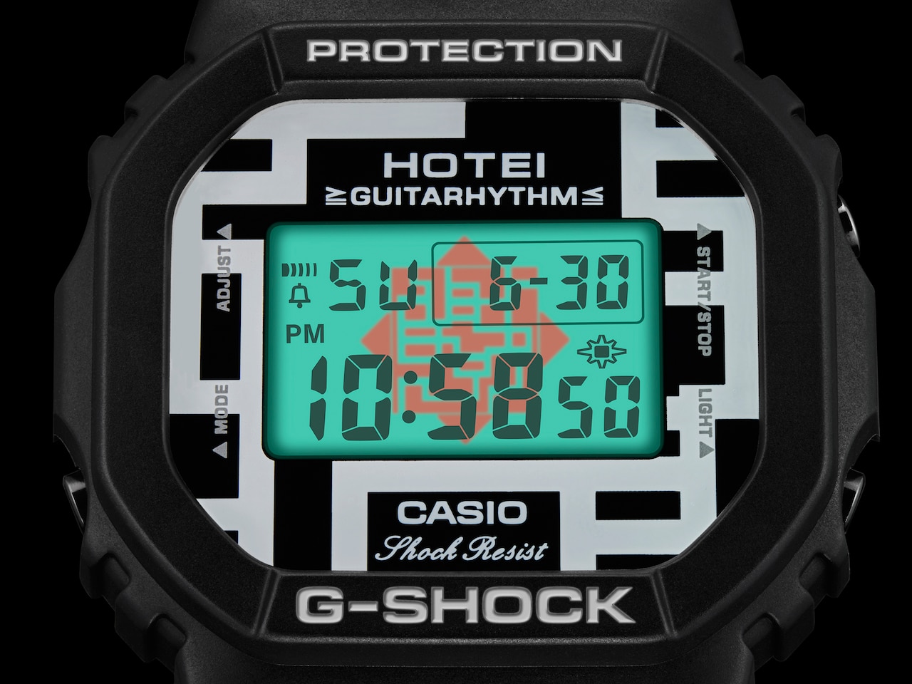 布袋寅泰35周年記念、全身総ギタリズム柄のG-SHOCK登場 - 音楽ナタリー