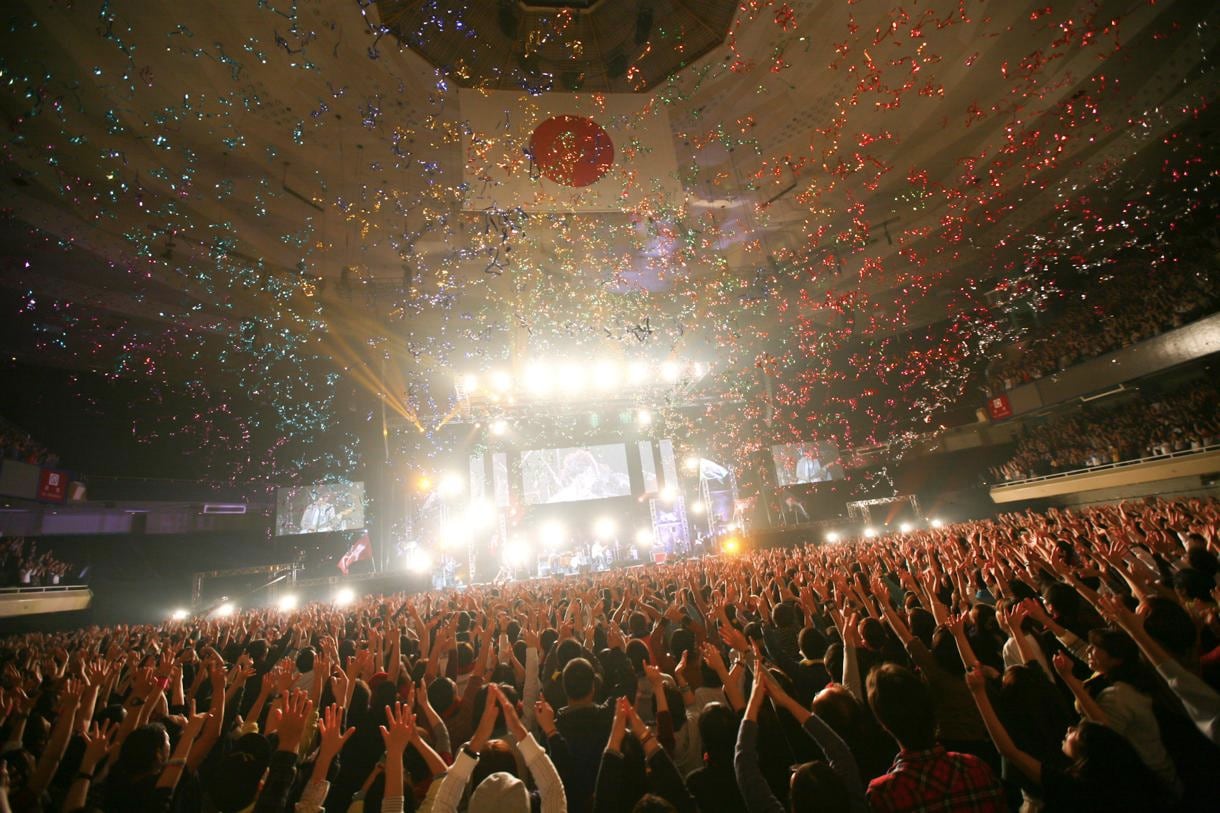 高橋優2013日本武道館「YOU CAN BREAK THE SILENCE IN BUDOKAN」の様子