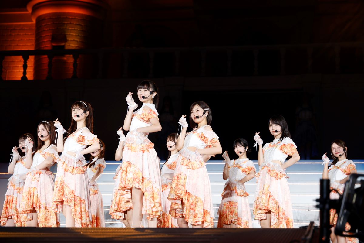 乃木坂46「真夏の全国ツアー2024」ファイナル公演の様子。（撮影：鈴木