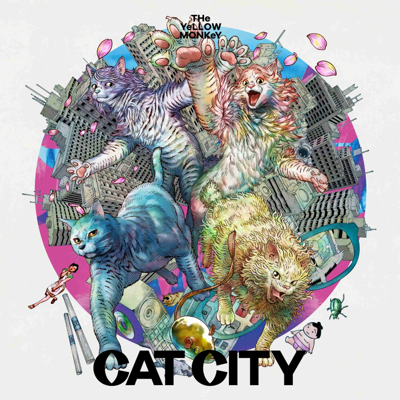 THE YELLOW MONKEYが猫に！猫尽くしの「CAT CITY」MV公開 | OTOMO