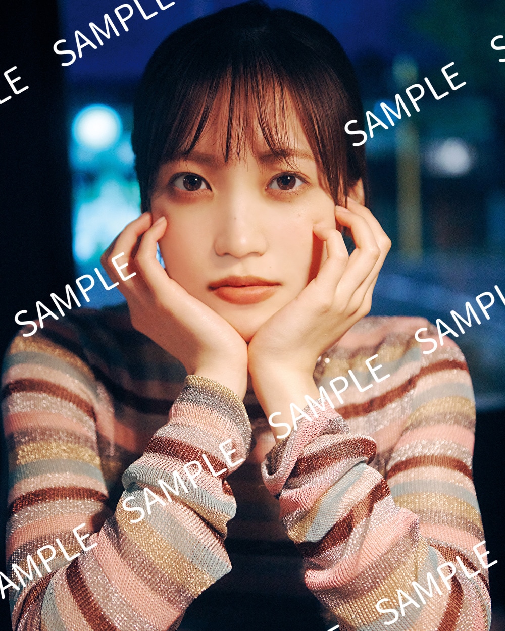 松田里奈（櫻坂46）1st写真集「まつりの時間」TSUTAYA特典のポスト
