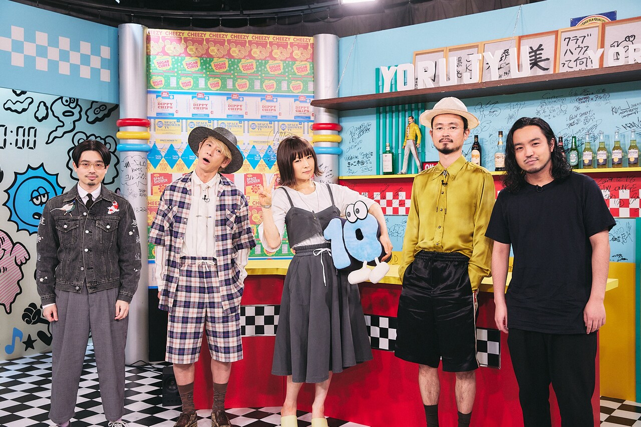 東京事変が「スペシャのヨルジュウ♪」登場、新作収録曲にちなんだ