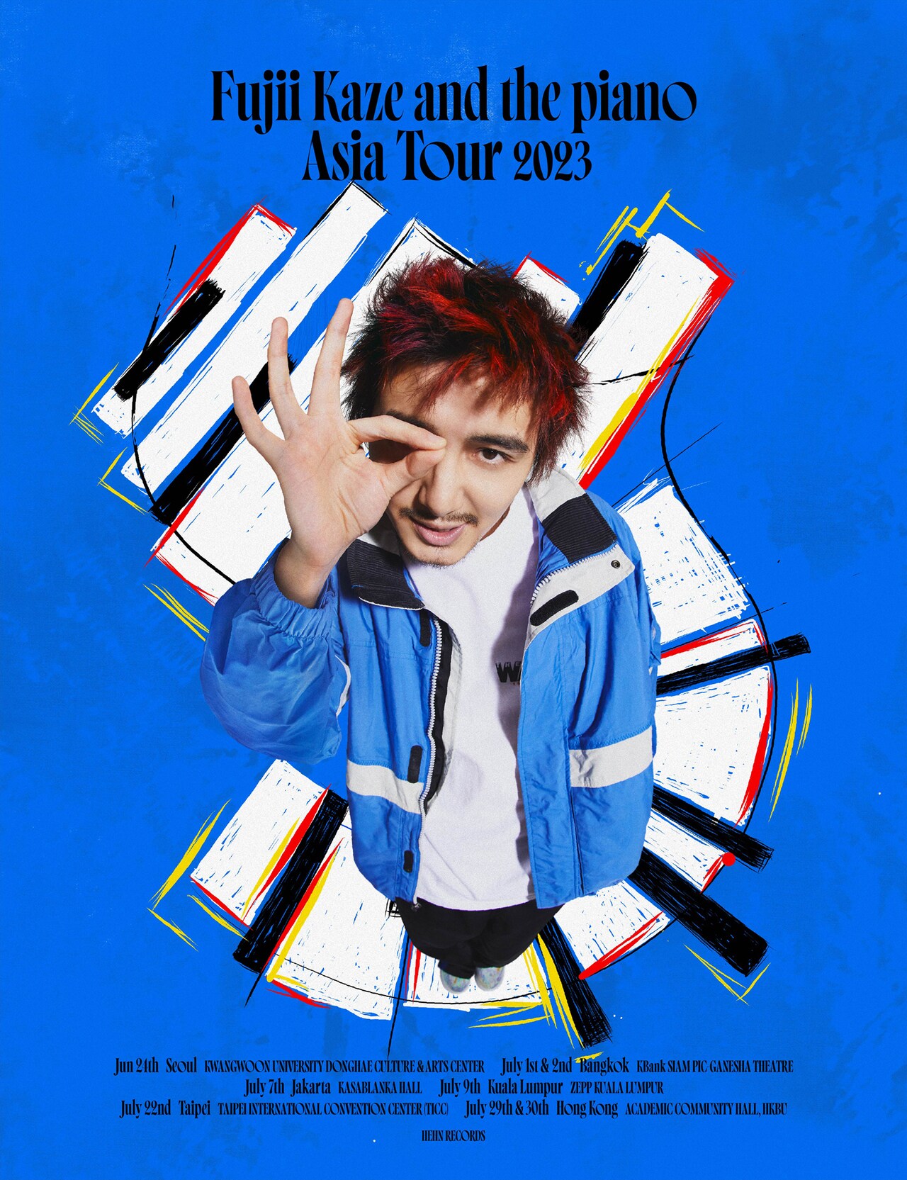 Fujii Kaze and the piano Asia Tour」ビジュアル [画像・動画