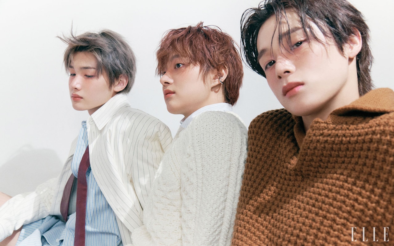 &TEAMのEJ、K、JOが「ELLE KOREA」に初登場 - 音楽ナタリー