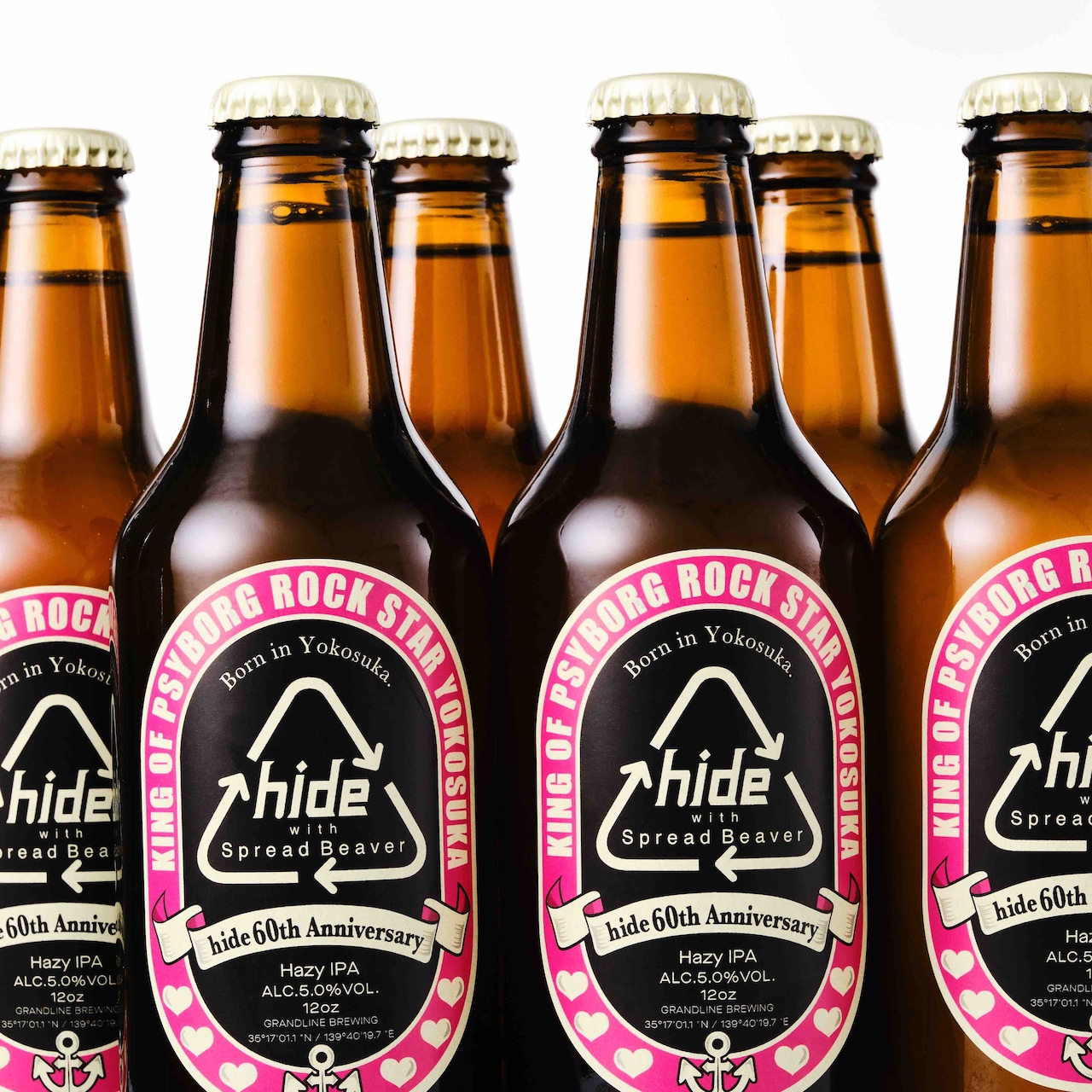 生誕60周年迎えるhideに味わってもらいたいビール、横須賀から登場