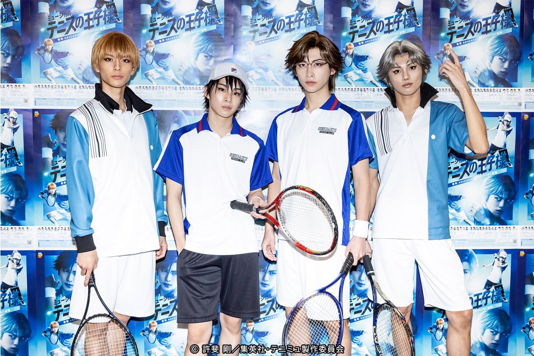 手塚と跡部が熱くぶつかり合う、テニミュ4th「青学vs氷帝」幕開け