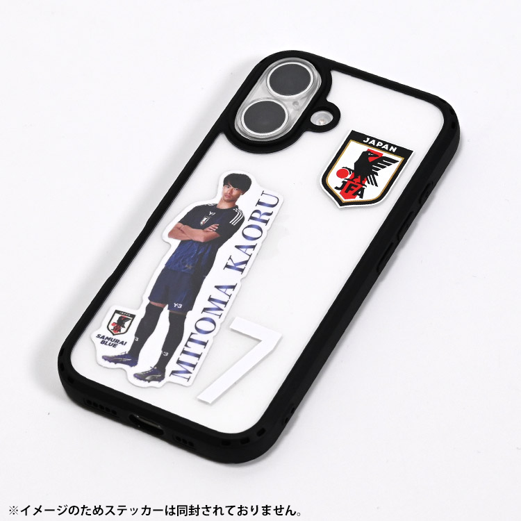 取り寄せ商品】スマートフォンカバーハイブリッドタイプ サッカー日本