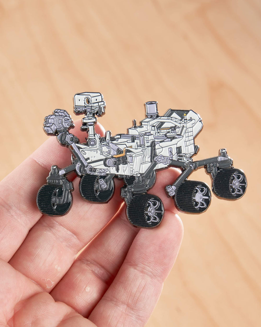 Mars Rover Enamel Pin Lapel Brooch - NASA Space Lovers Aerospace