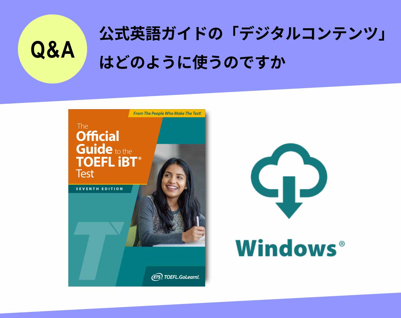 The OFFICIAL GUIDE to the TOEFL iBT Test 6th Editionの「デジタル