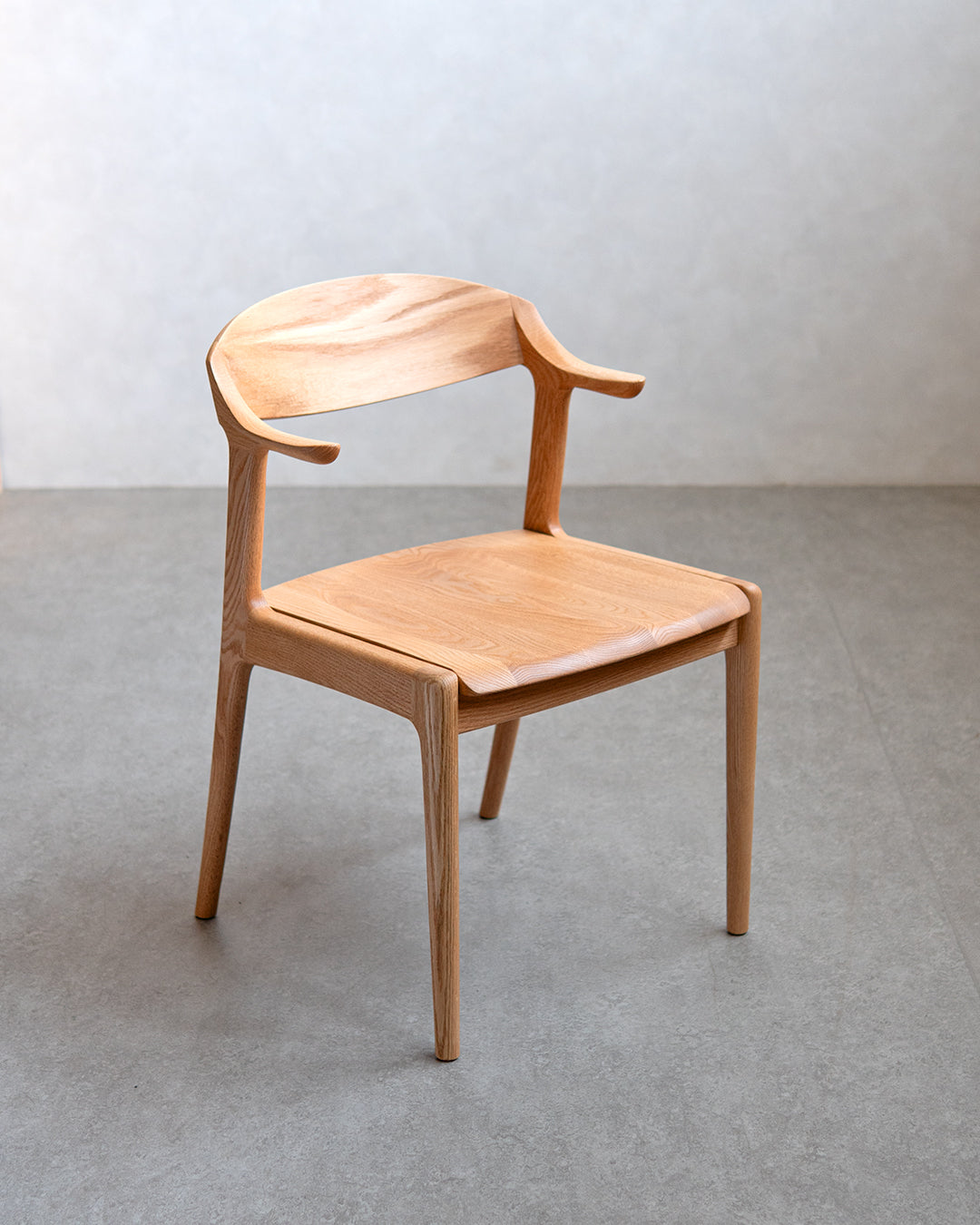 ナガノインテリア ｜ DC354 ARM CHAIR（板座） - レッドオーク