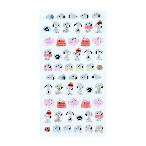 スヌーピー ボンボンドロップシール ミニ (スヌーピー たくさん)