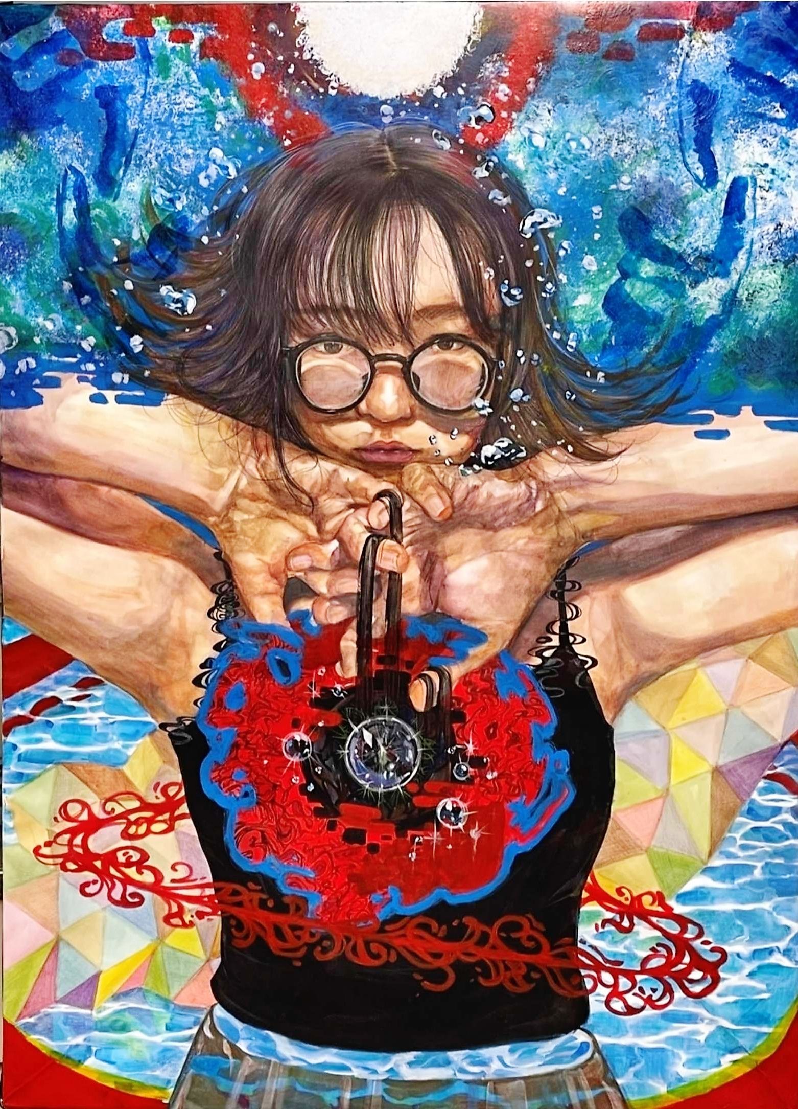 油絵（画家のひとみさんが描いた物）