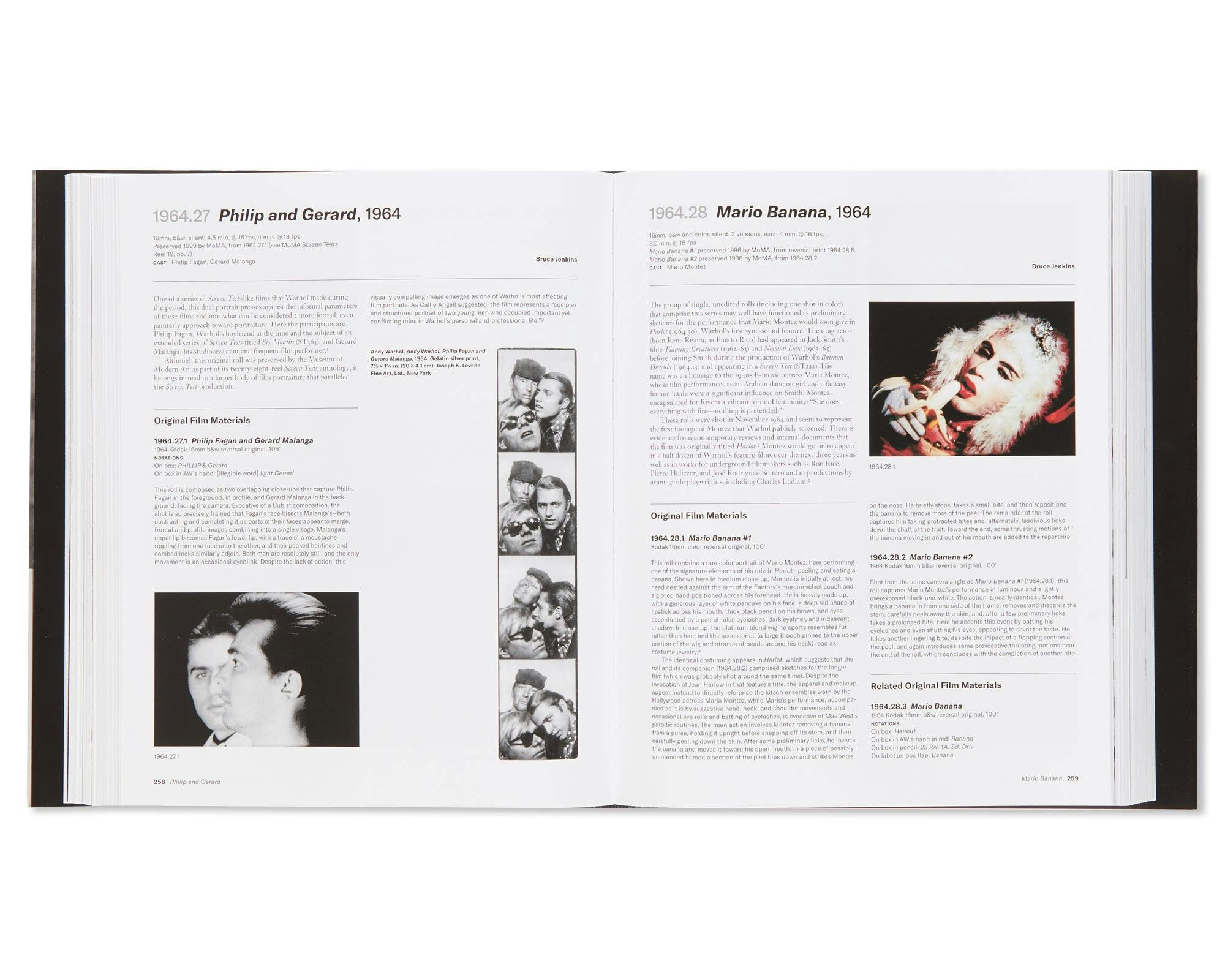 THE FILMS OF ANDY WARHOL CATALOGUE RAISONNE 1963-1965：アンディ