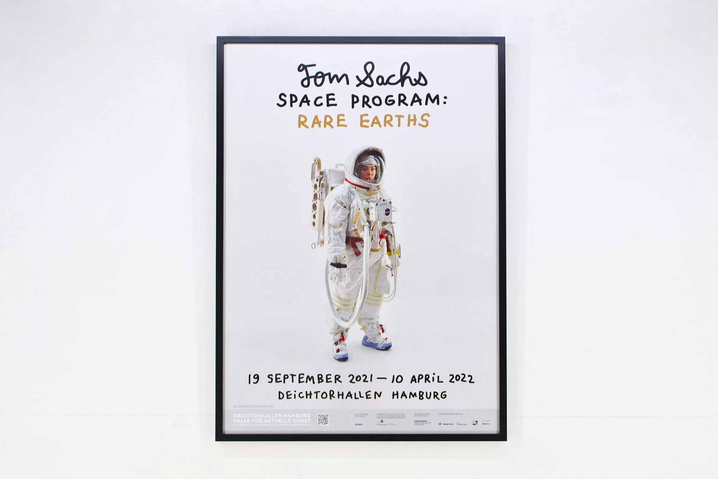 Space Program ポスター + オーダーフレーム：トム・サックス | OIL