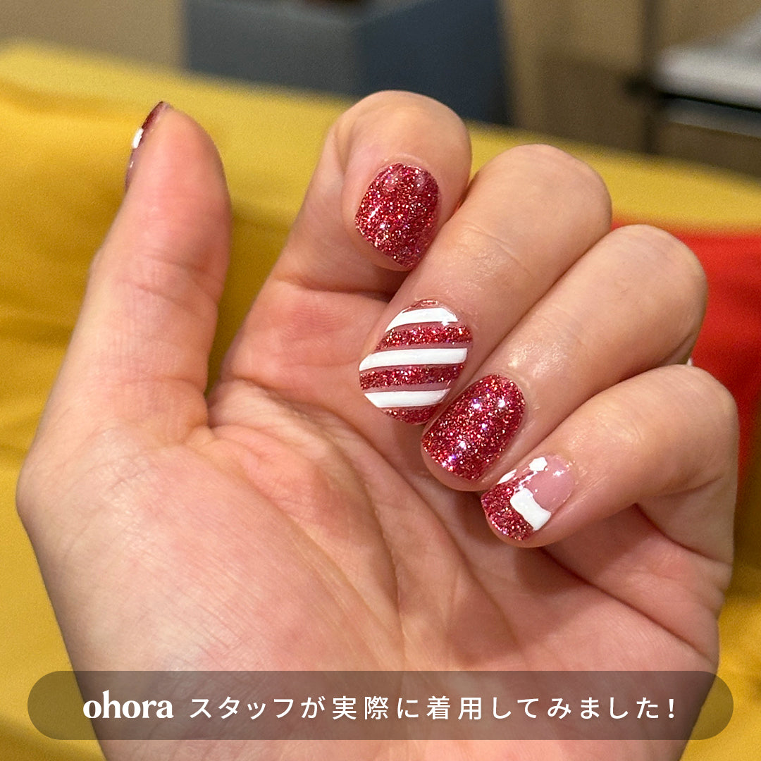 N Santa Cane | セルフジェルネイルのohora公式 – ohora jp