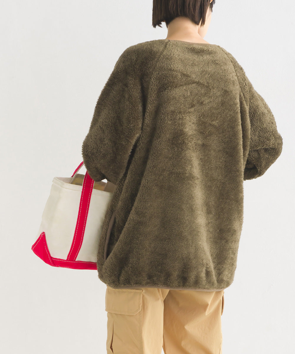 OMNES】ユニセックス ボアフリースプルオーバー【1521-7061】