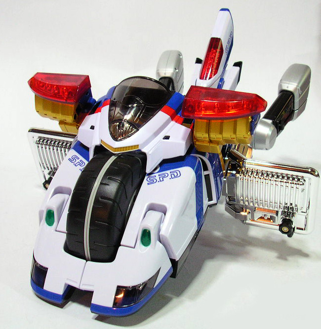 特捜変形 DXデカバイクロボ 特捜戦隊デカレンジャー バンダイ