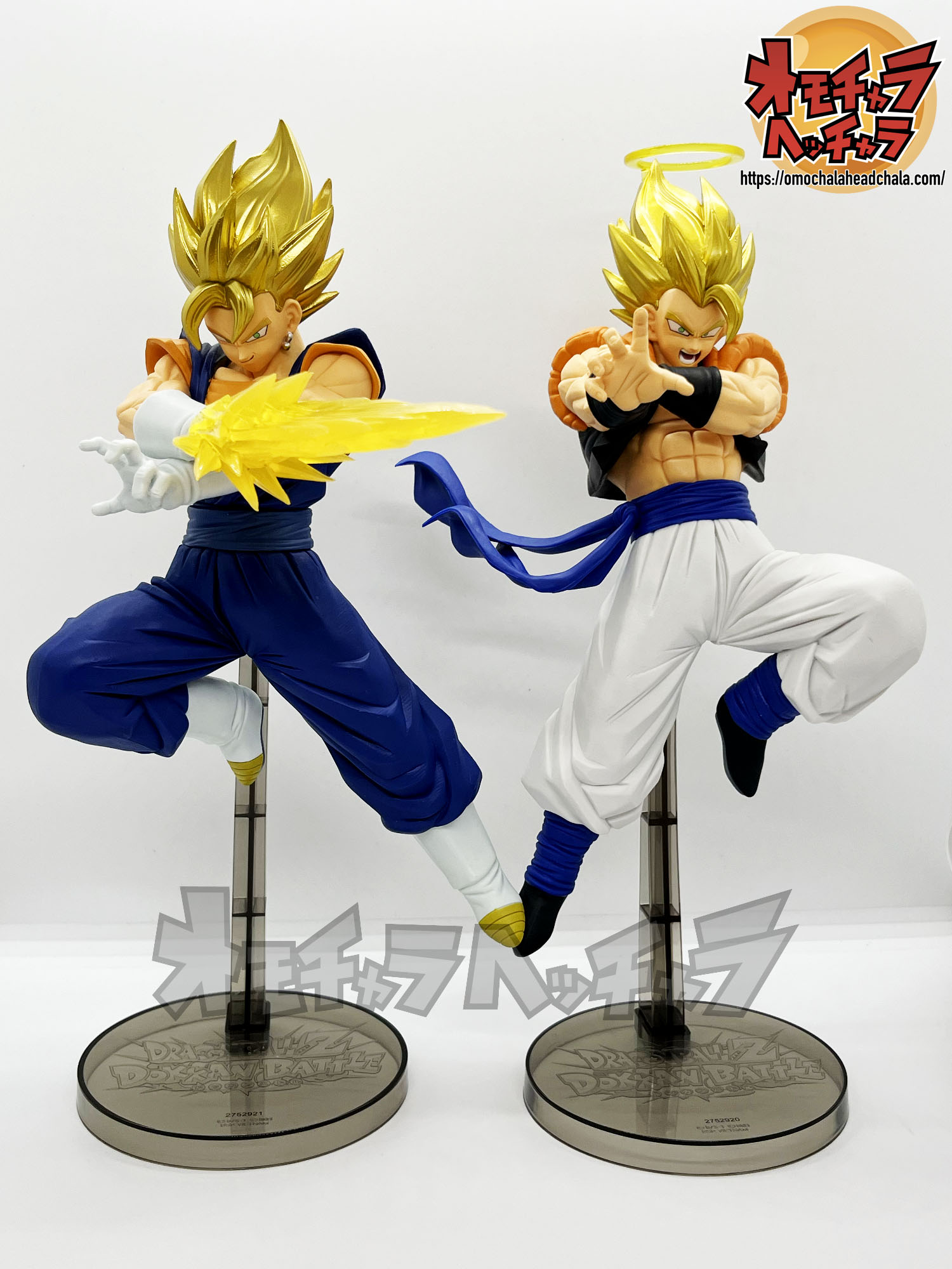 天下無敵の閃光】超ベジット（鉄器）/【空前絶後の奇跡】超ゴジータ