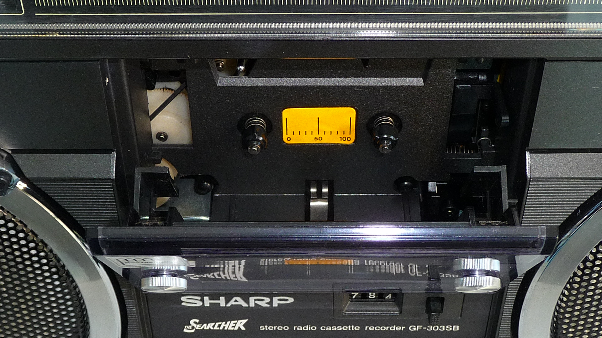 SHARP GF-303SB Stereo Radio Cassette Recorder - Old Boomboxes