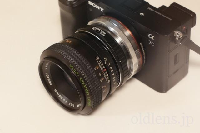 AUTO CHINON MCM 55mm F1.7 Macro Multi Coated レビュー作例富岡