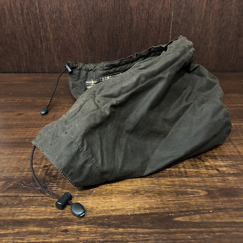 Barbour A128 Hood Sage Dress Gordon Check Inner 3Warrant Original