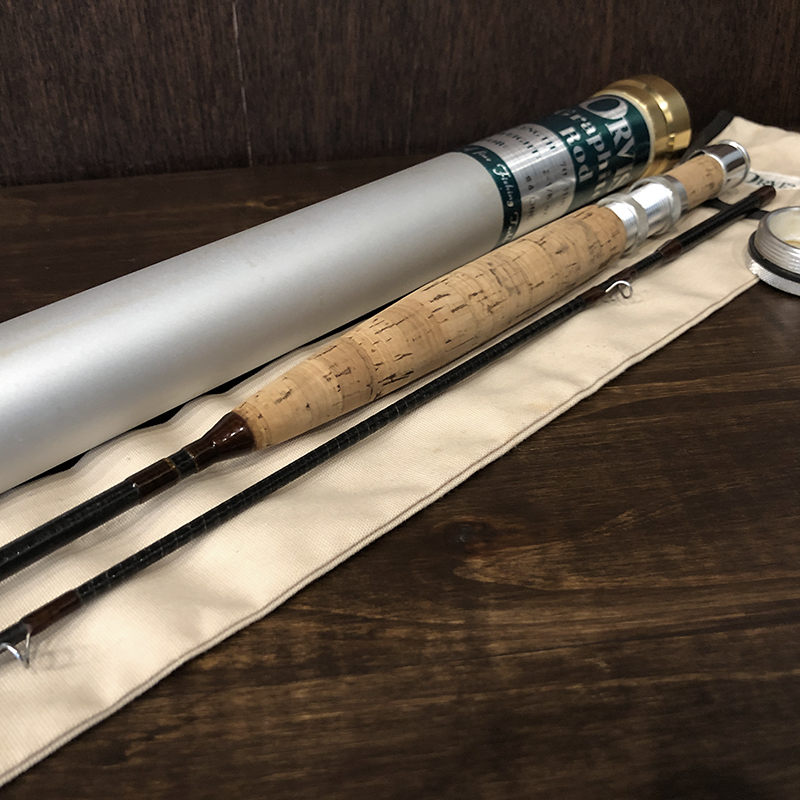 Orvis Seven Eleven MKII Graphite Fly Rod with Tube & Sox Mint