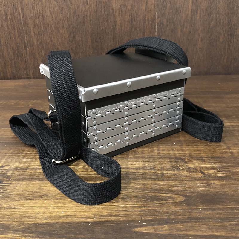 Richardson Chest Fly Box 4tray Mat Black Finish Mint リチャード