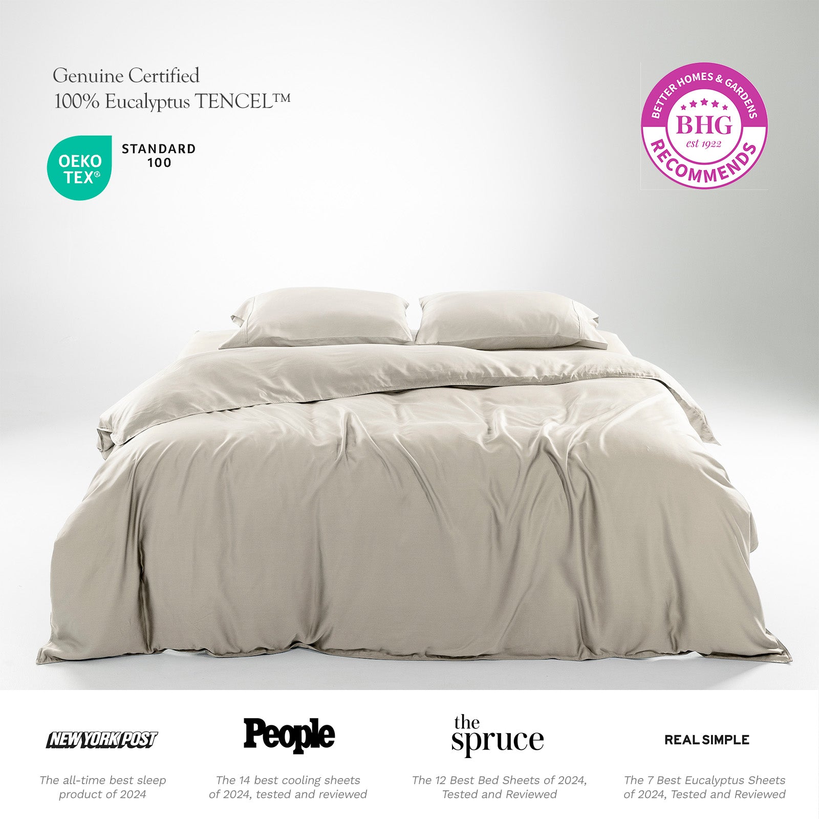 Cooling TENCEL Duvet Cover | Eucalyptus Cover