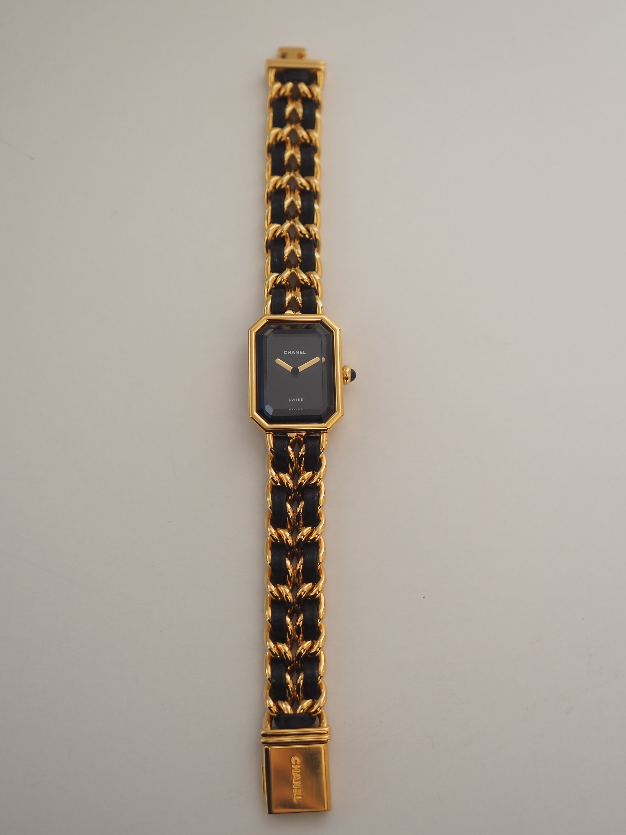 CHANEL シャネル プルミエール チェーン ウォッチ 腕時計 ゴールド