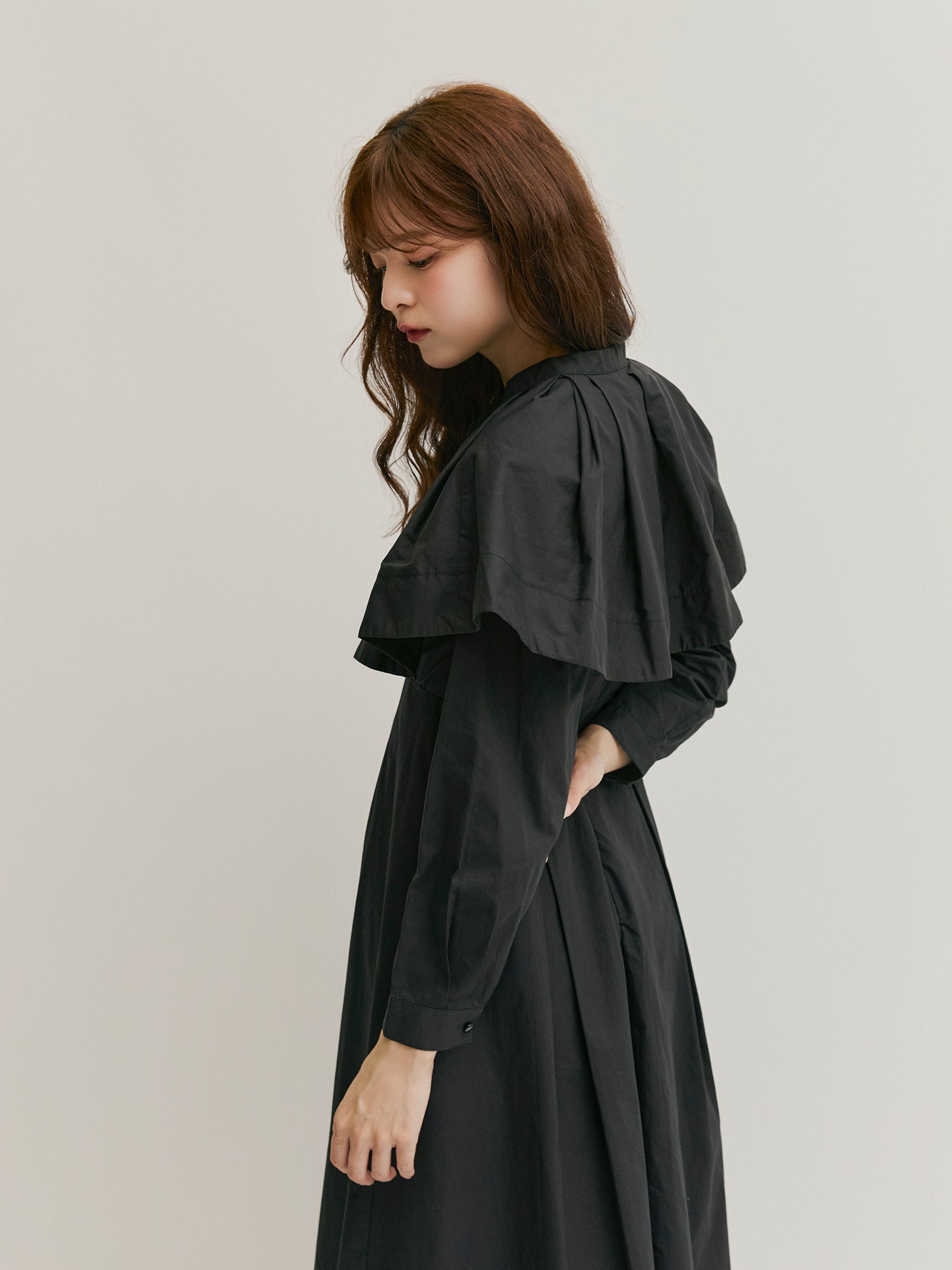 3wayケープロングワンピース