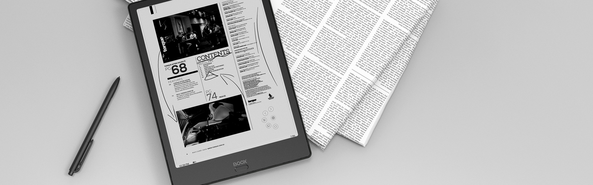 ONYX BOOX Note 2 eReader :: ONYX BOOX electronic books