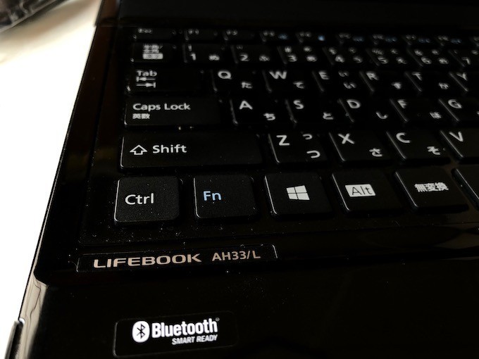 FMV LIFEBOOK AH33/LをWindows10に