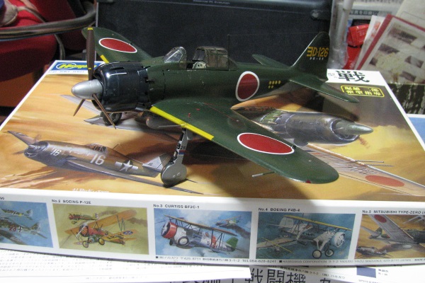 ハセガワ1/32 零式艦上戦闘機52型甲（旧金型） 製作記