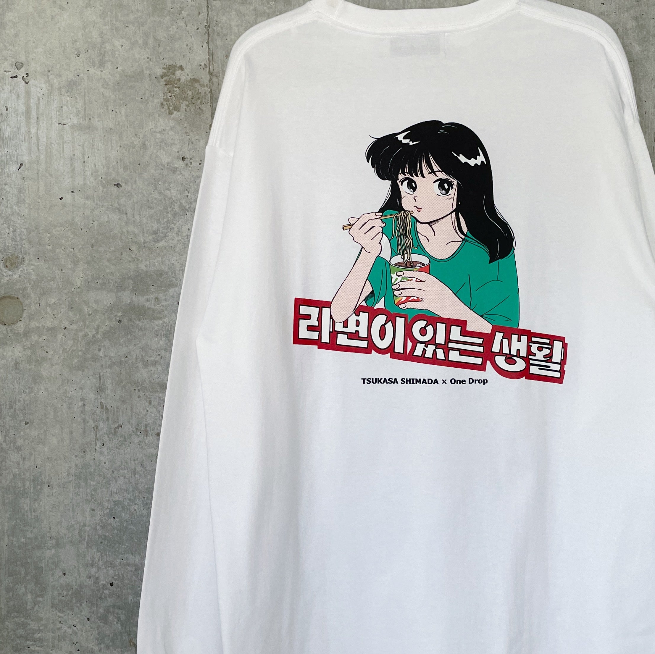 島田つか沙ヌードルLongTshirt – One Drop（ワンドロップ）