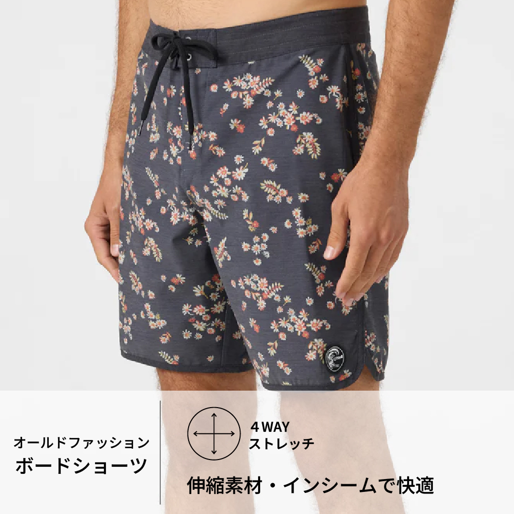 OG プリント スカロップ 18インチ - 【公式】オニール（O'NEILL