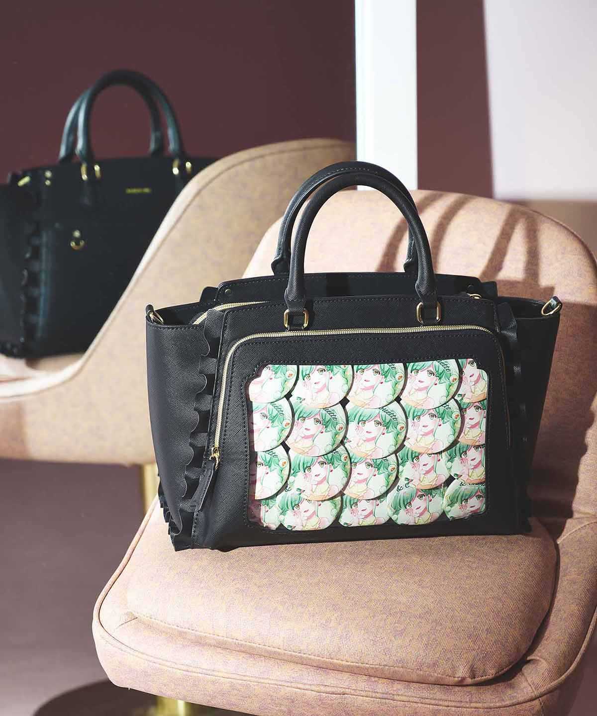 & chouette】≪推し事バッグ≫クリアポケット付きトートバッグ《痛バッグ》