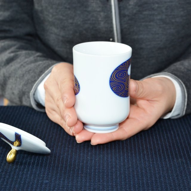 光琳鶴）組湯のみ|有田焼の老舗-香蘭社オンラインショップ