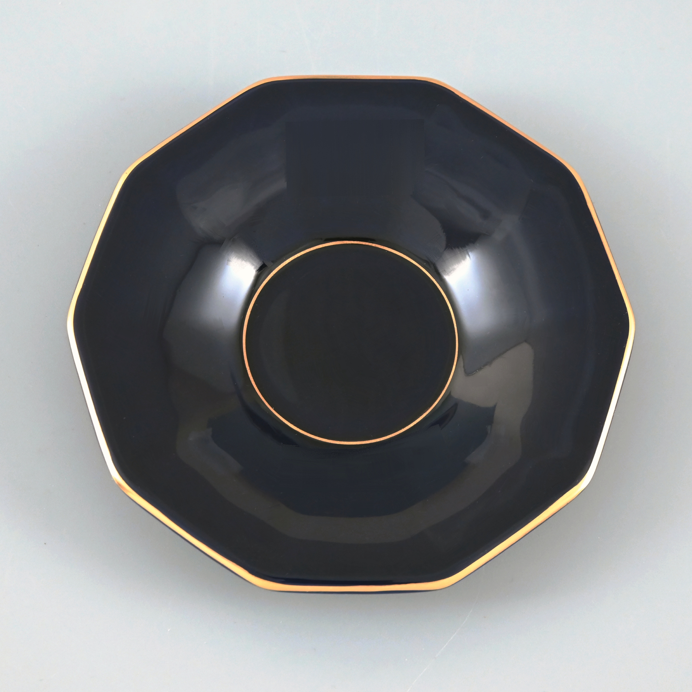 ルリ）十角形茶托セット|有田焼の老舗-香蘭社オンラインショップ