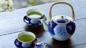 皇室御用達 有田焼 香蘭社 飾り皿 染錦菖蒲 染錦花車）飾り皿|有田焼の