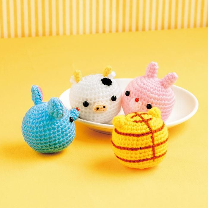 編み物 あみぐるみ | 干支のなかまたち Miyuki Ichikawa (DLknit0015