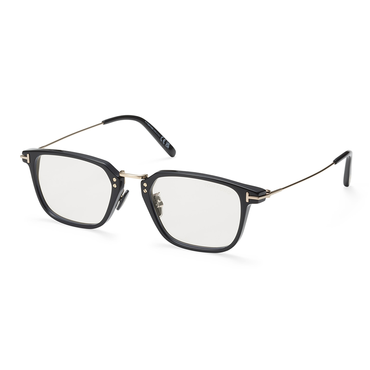 日本企画】TOM FORD FT5862DB 001ブラック(001ブラック): メガネ