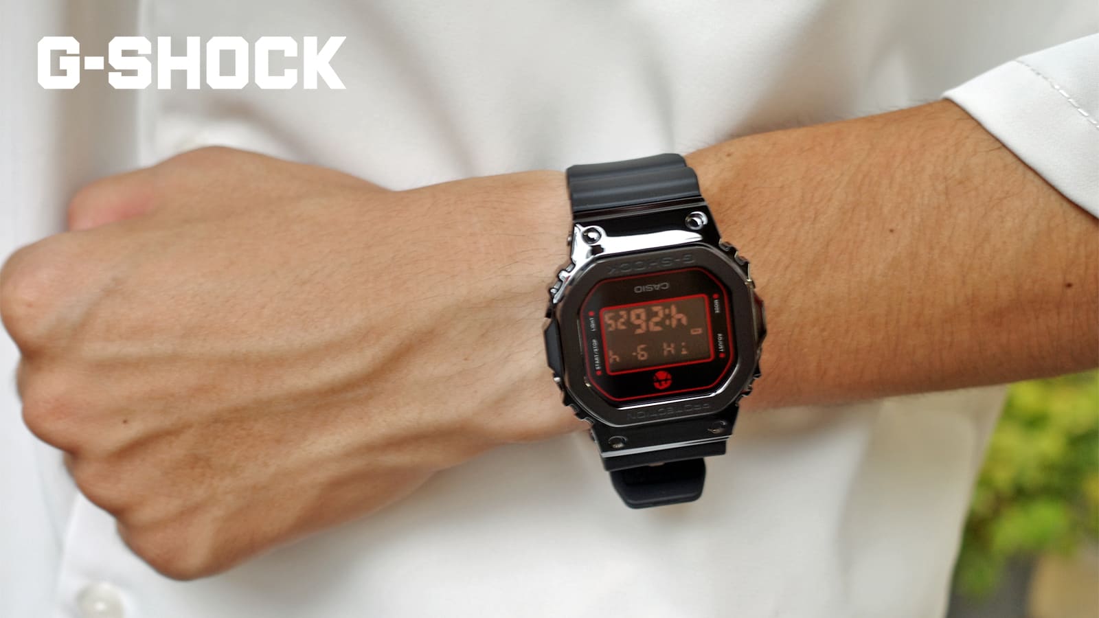 G-SHOCKの不変を纏い、八村塁の情熱を刻む——「GM-5600RH-1JR」 | PRIVE