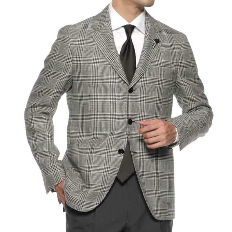 LARDINI＜ラルディーニ＞ グレンチェック柄ジャケット（2247839