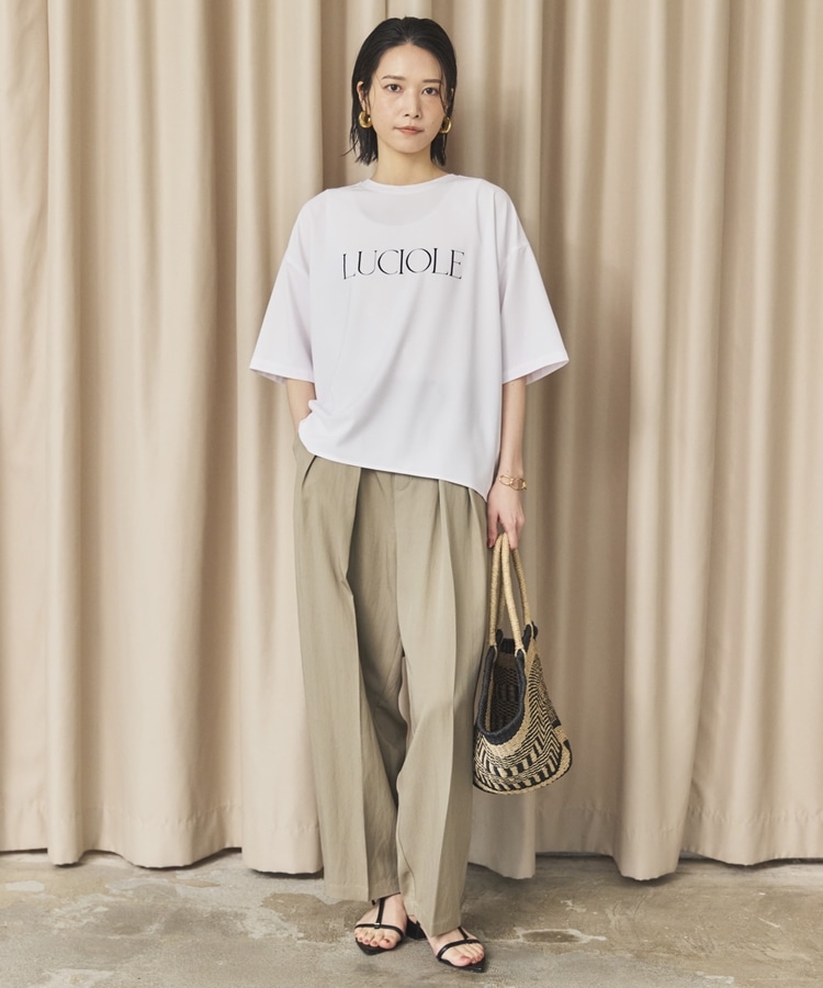 ジョーゼットプリントブラウス(38 BROWN): トップス｜PMbox P&M