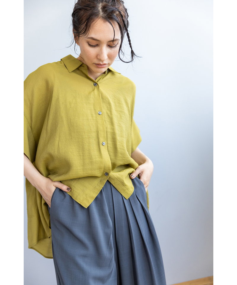 バックギャザーブラウス | 【レディースファッション通販・OSMOSIS公式