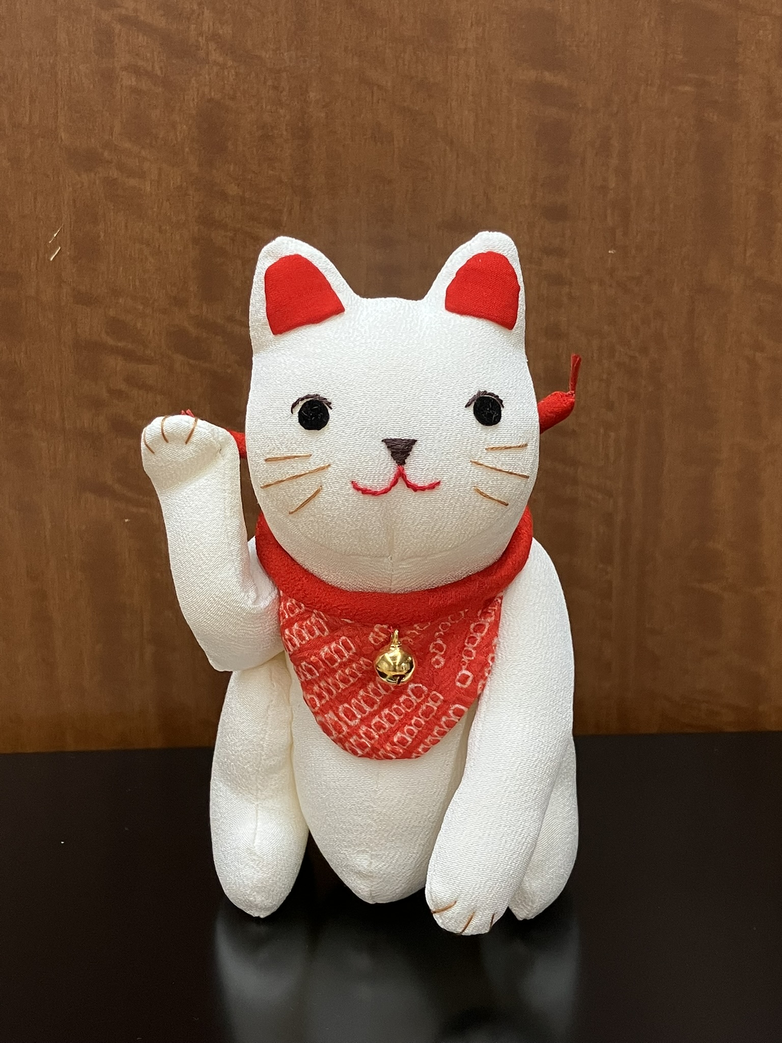 ちりめん細工 招き猫 2 | 花とおさいくものの森