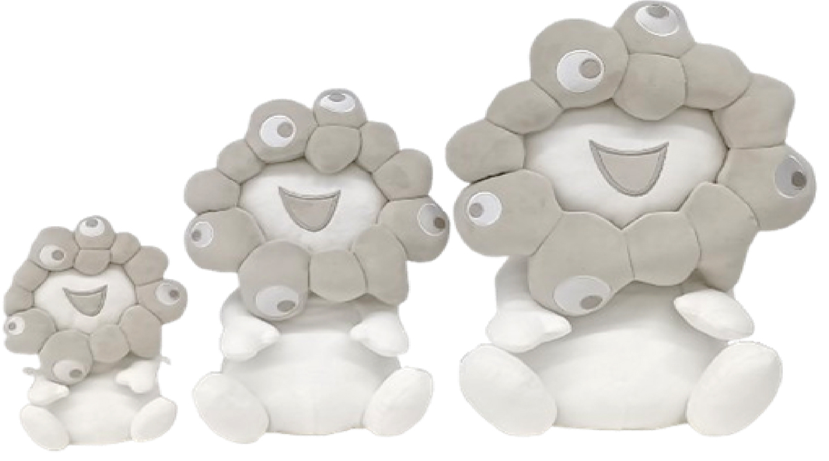白ミャクミャクの新商品「お手玉風ぬいぐるみ」など発売へ – OSAKA STYLE