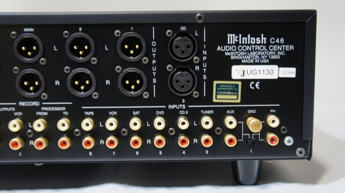 Mcintosh マッキントッシュ c46 プリアンプ｜CAVIN 大阪屋 札幌