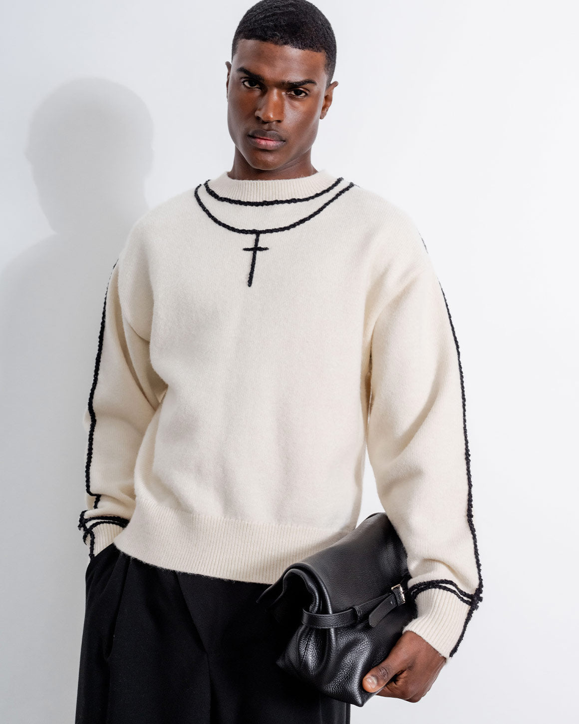 Cross Oversized Sweater – ORTTU